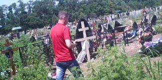 После одной из «разборок» на Тимашевском кладбище